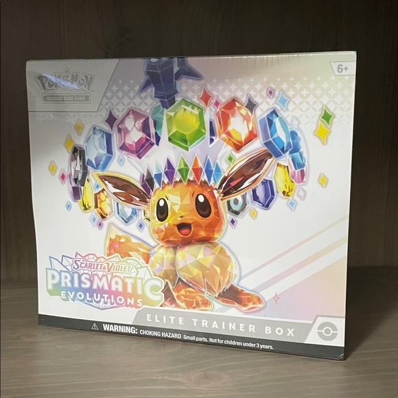 Pokémon TCG: SV Prismatic Evolutions Elite Trainer Box ETB (SEALED) On Hand! - Picture 1 of 3